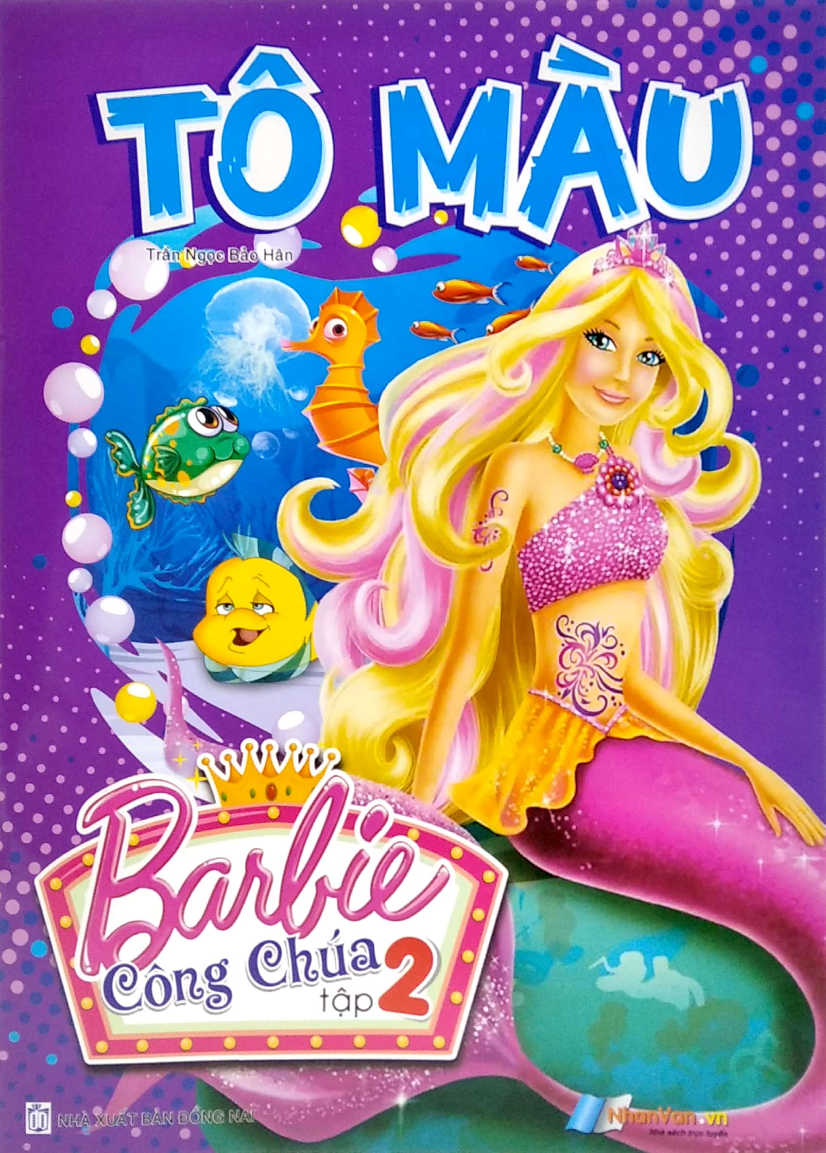 bộ tô màu barbie công chúa - tập 2 - Ảnh 2