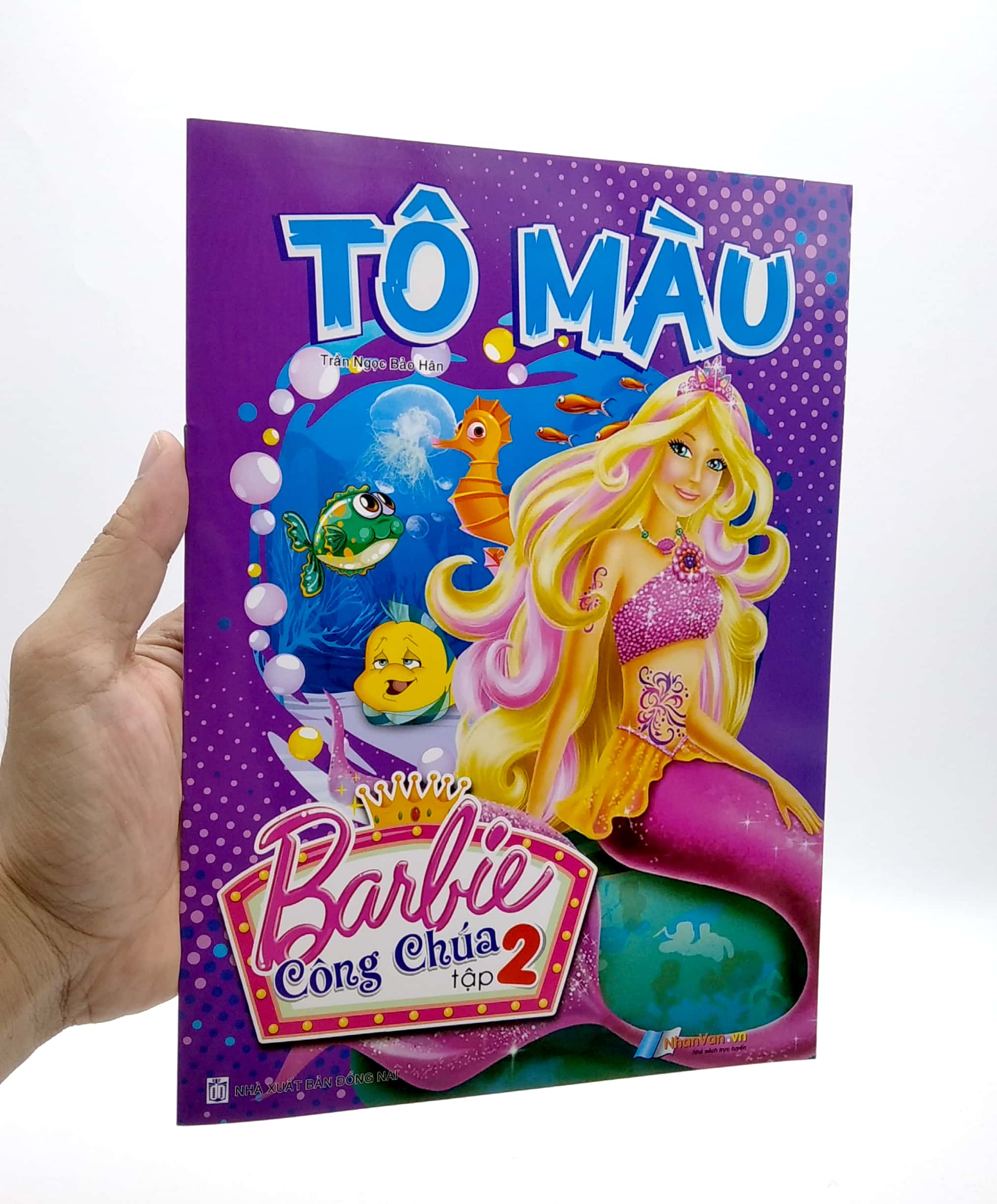 bộ tô màu barbie công chúa - tập 2 - Ảnh 7