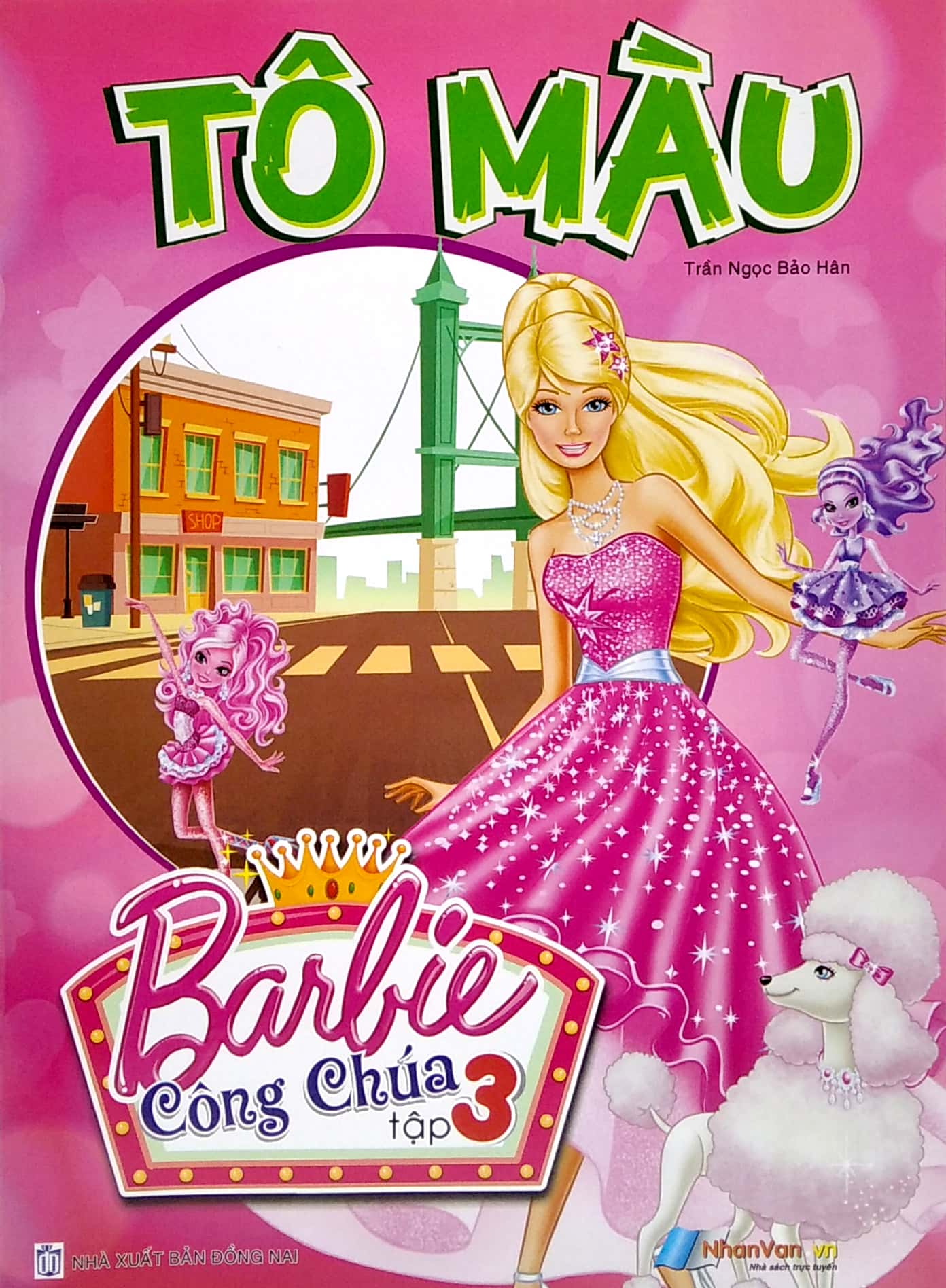 bộ tô màu barbie công chúa - tập 3 - Ảnh 2