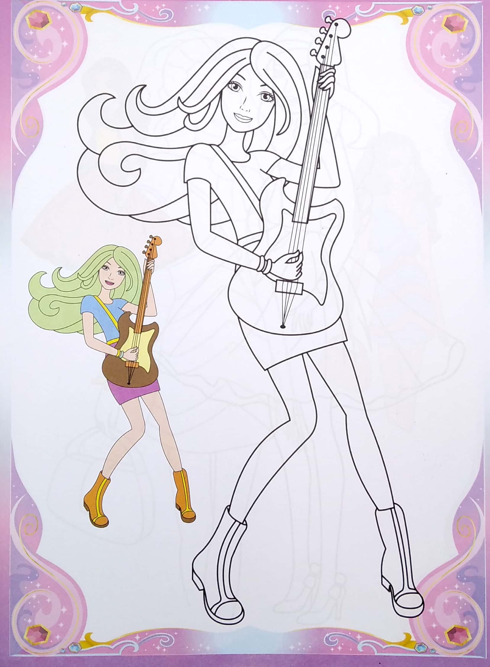 bộ tô màu barbie công chúa - tập 3 - Ảnh 3