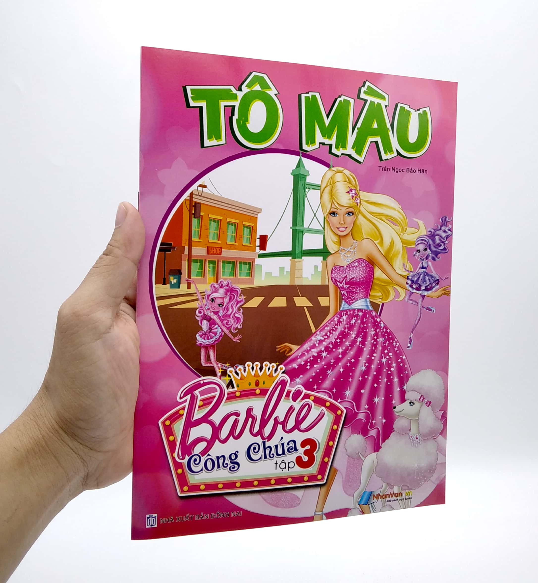 bộ tô màu barbie công chúa - tập 3 - Ảnh 7