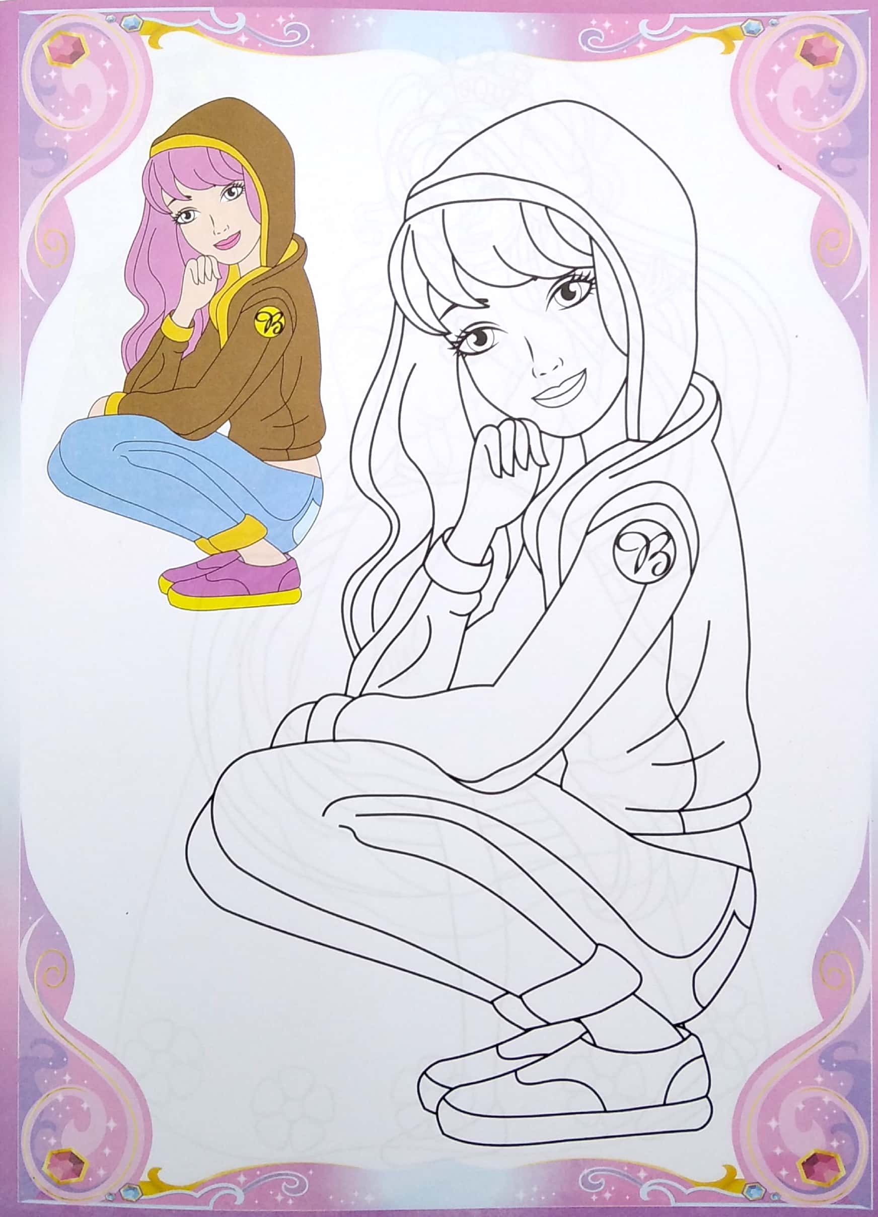 bộ tô màu barbie công chúa - tập 4 - Ảnh 3