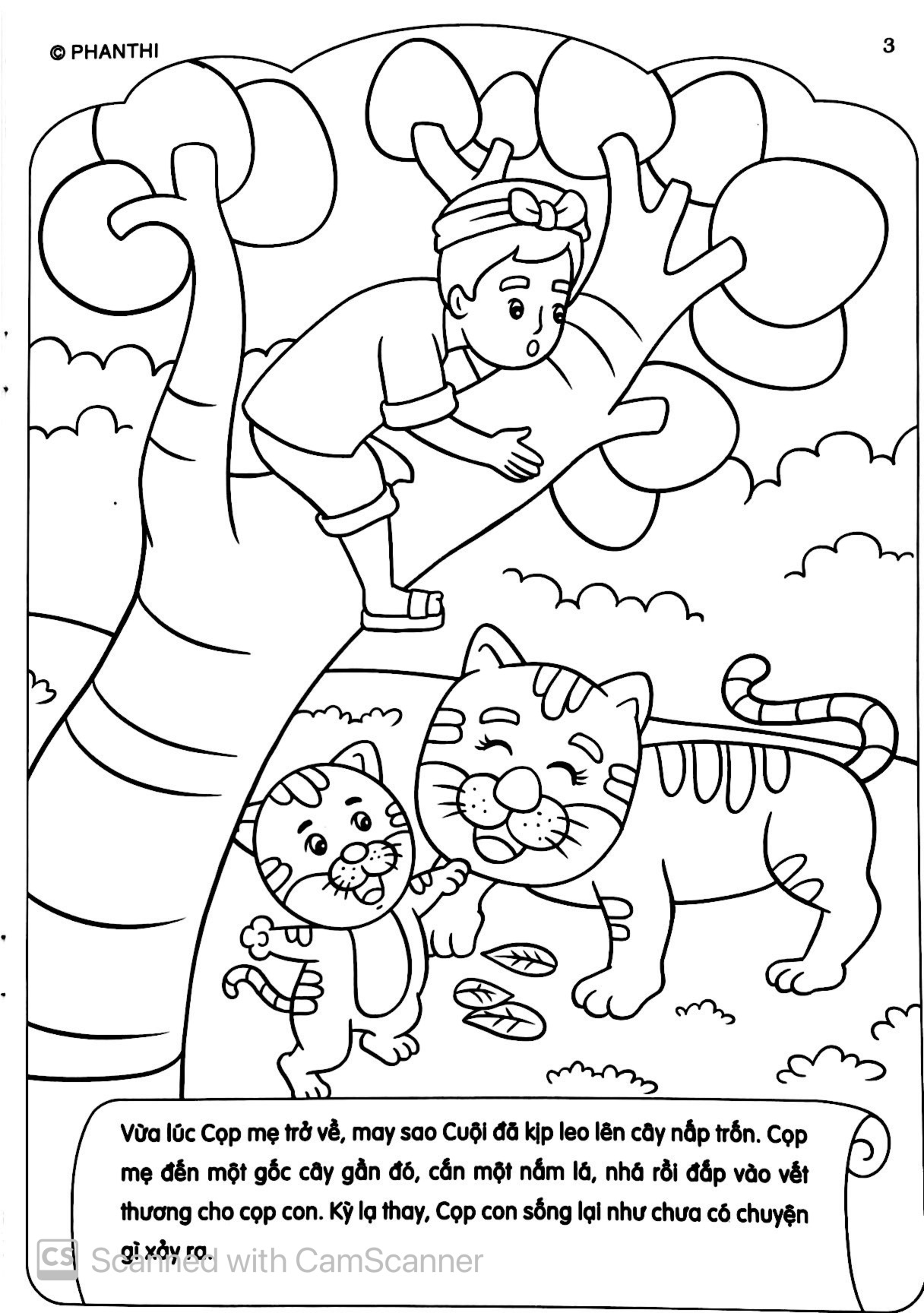 bộ tô màu bé yêu cổ tích 8 - sự tích chú cuội - Ảnh 9