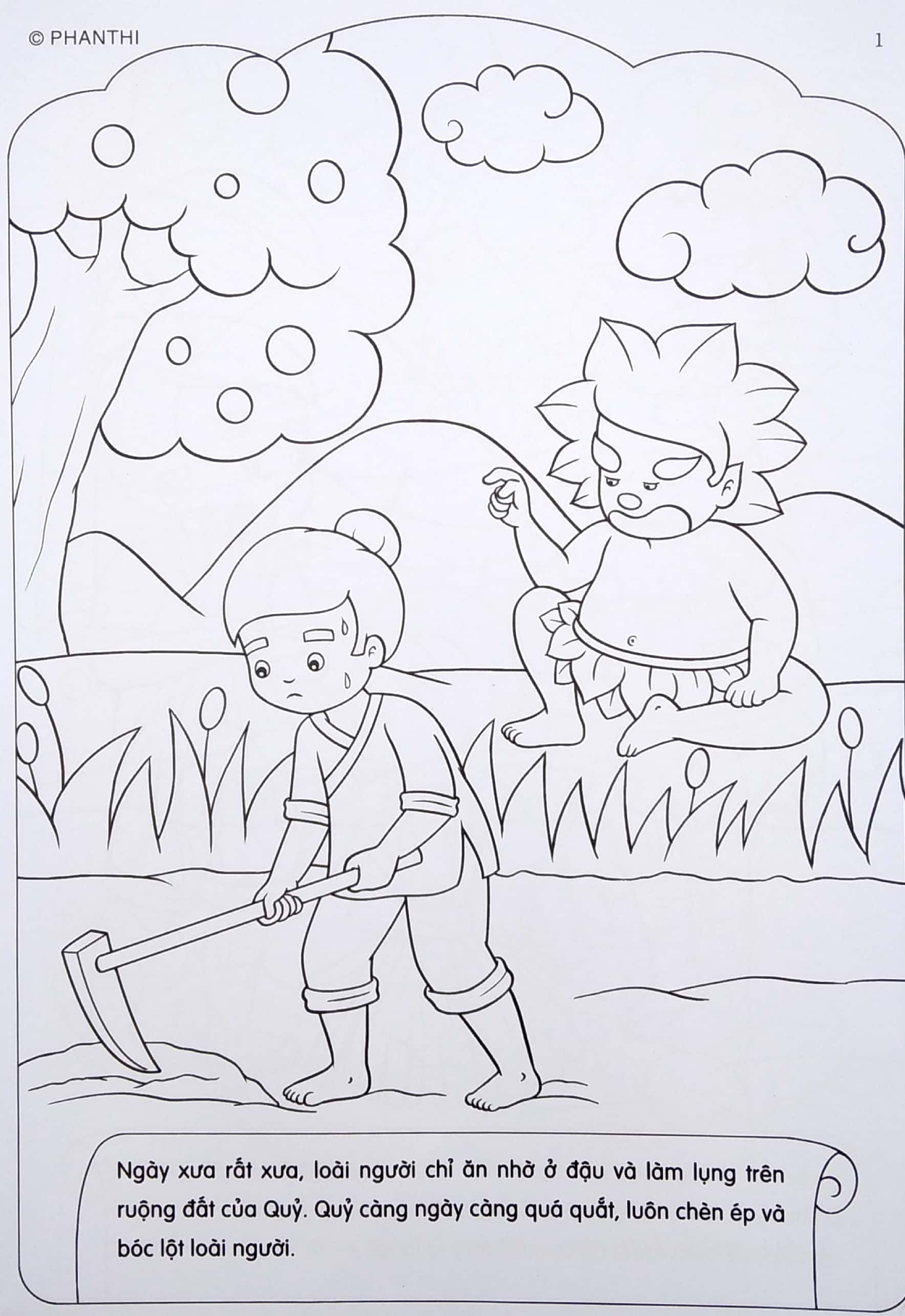 bộ tô màu bé yêu cổ tích - tập 11: cây nêu ngày tết - Ảnh 3