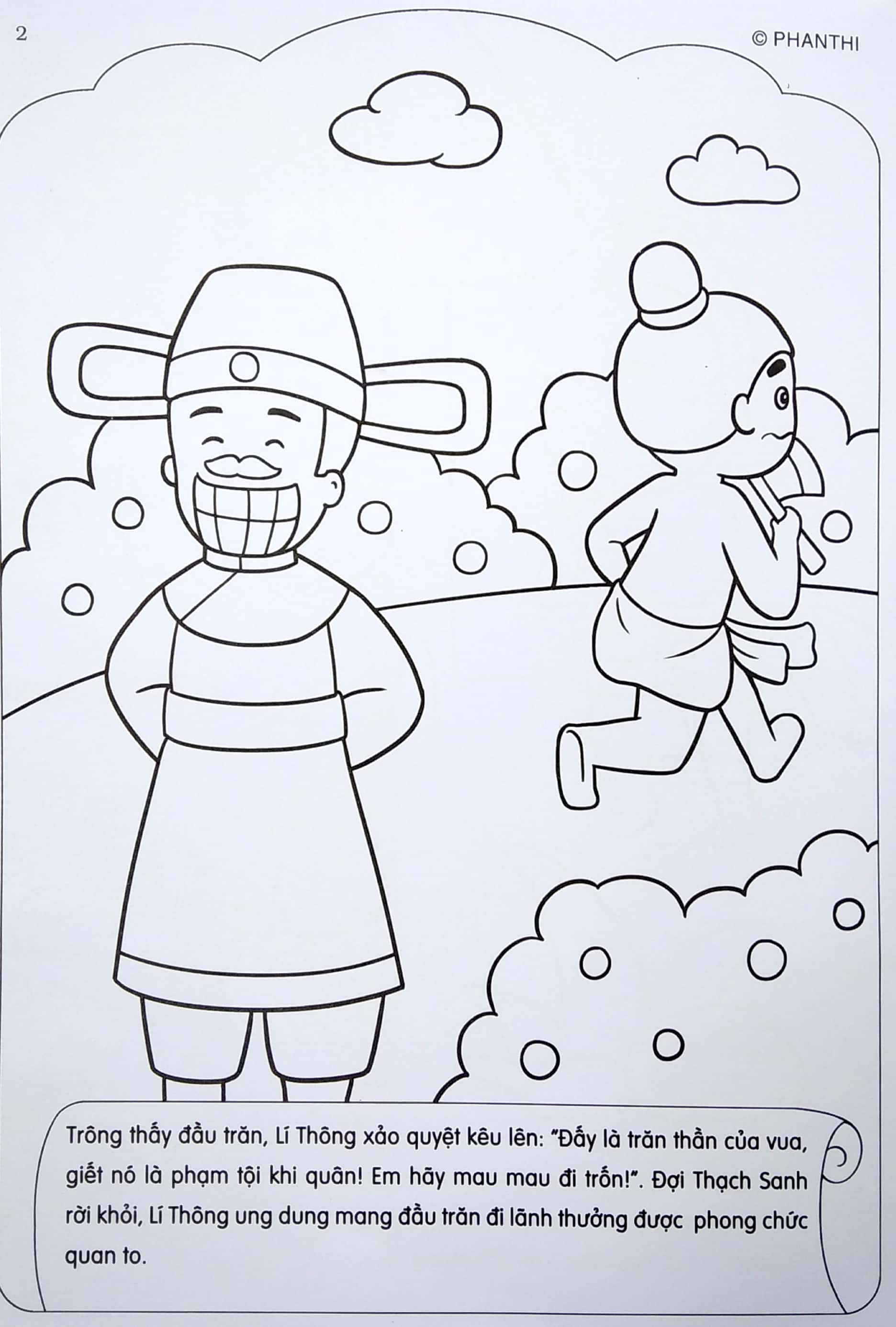 bộ tô màu bé yêu cổ tích - tập 2: tếng đàn thạch sanh - Ảnh 4
