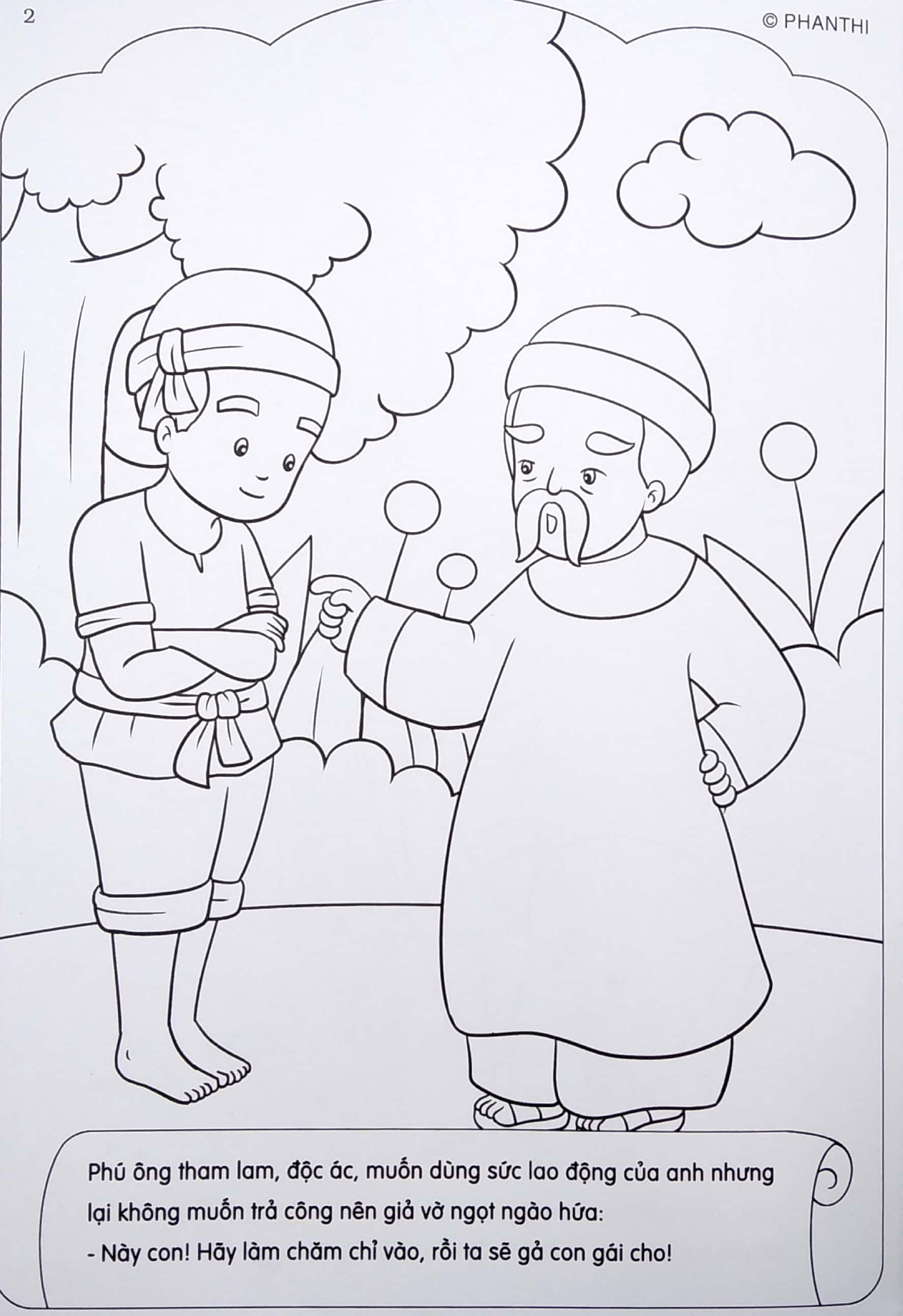 bộ tô màu bé yêu cổ tích - tập 6: cây tre trăm đốt - Ảnh 4