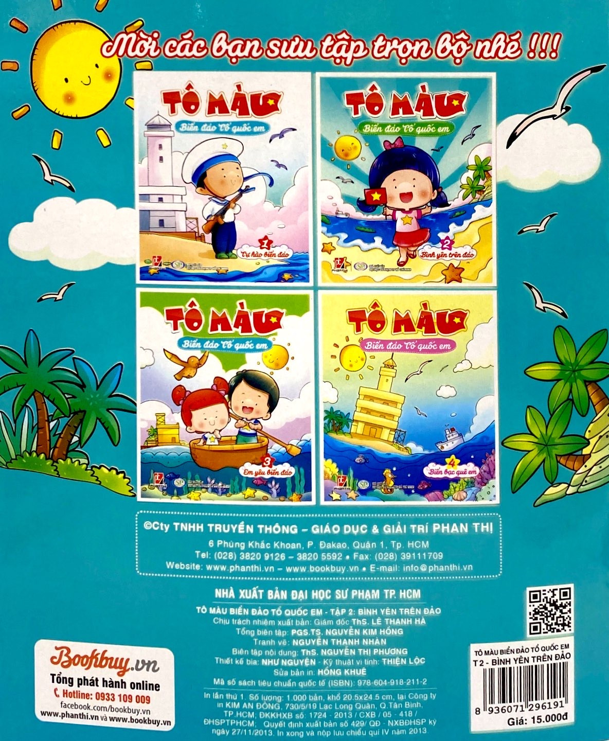 bộ tô màu biển đảo tổ quốc em 2 - bình yên trên đảo - Ảnh 11