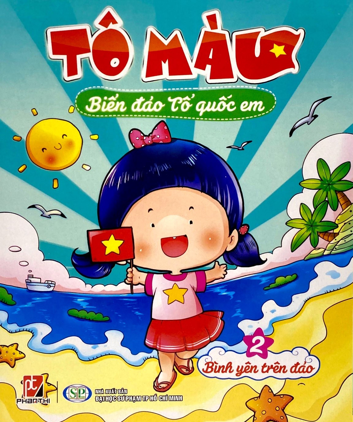 bộ tô màu biển đảo tổ quốc em 2 - bình yên trên đảo - Ảnh 2