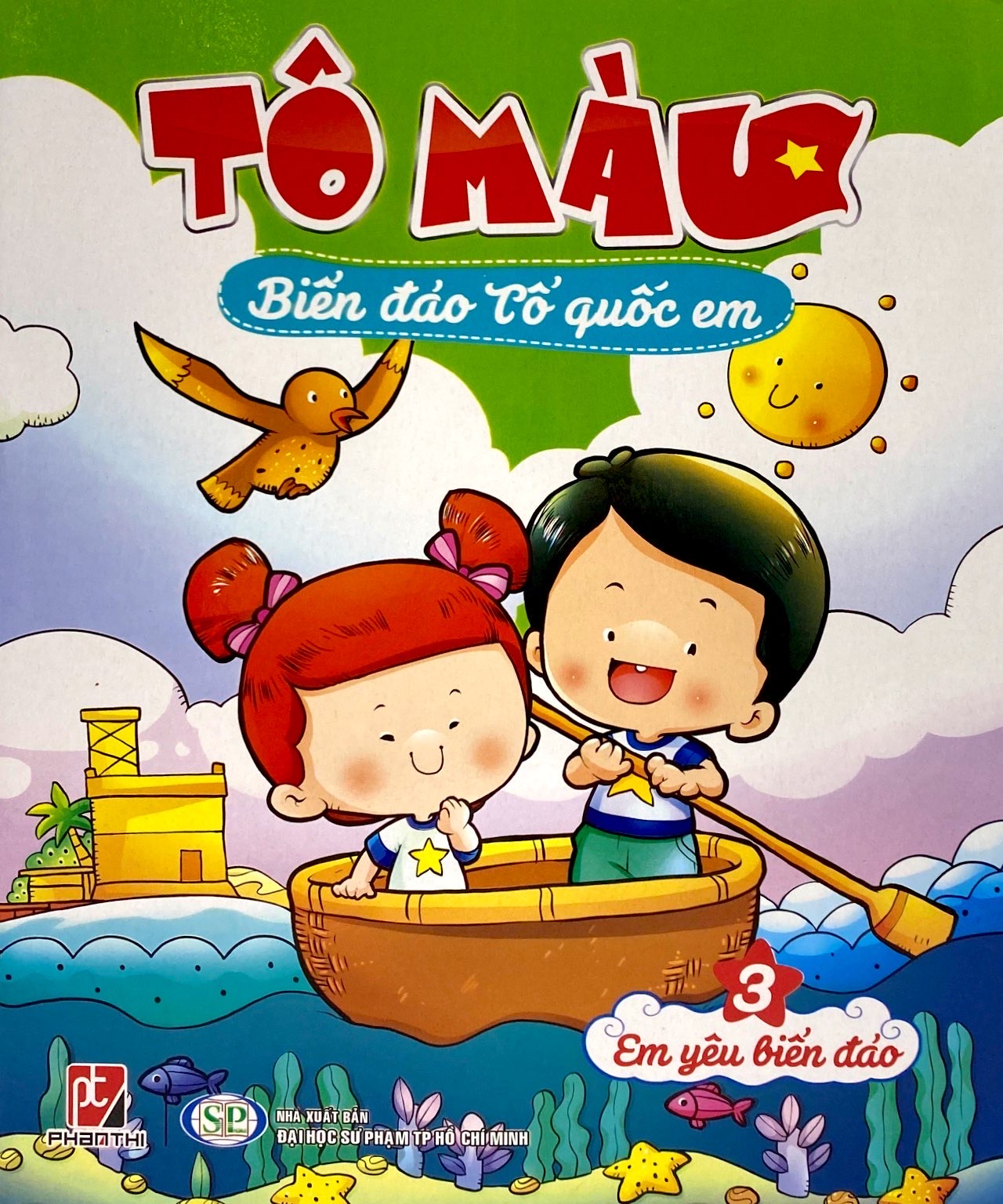 bộ tô màu biển đảo tổ quốc em 3 - em yêu biển đảo - Ảnh 2