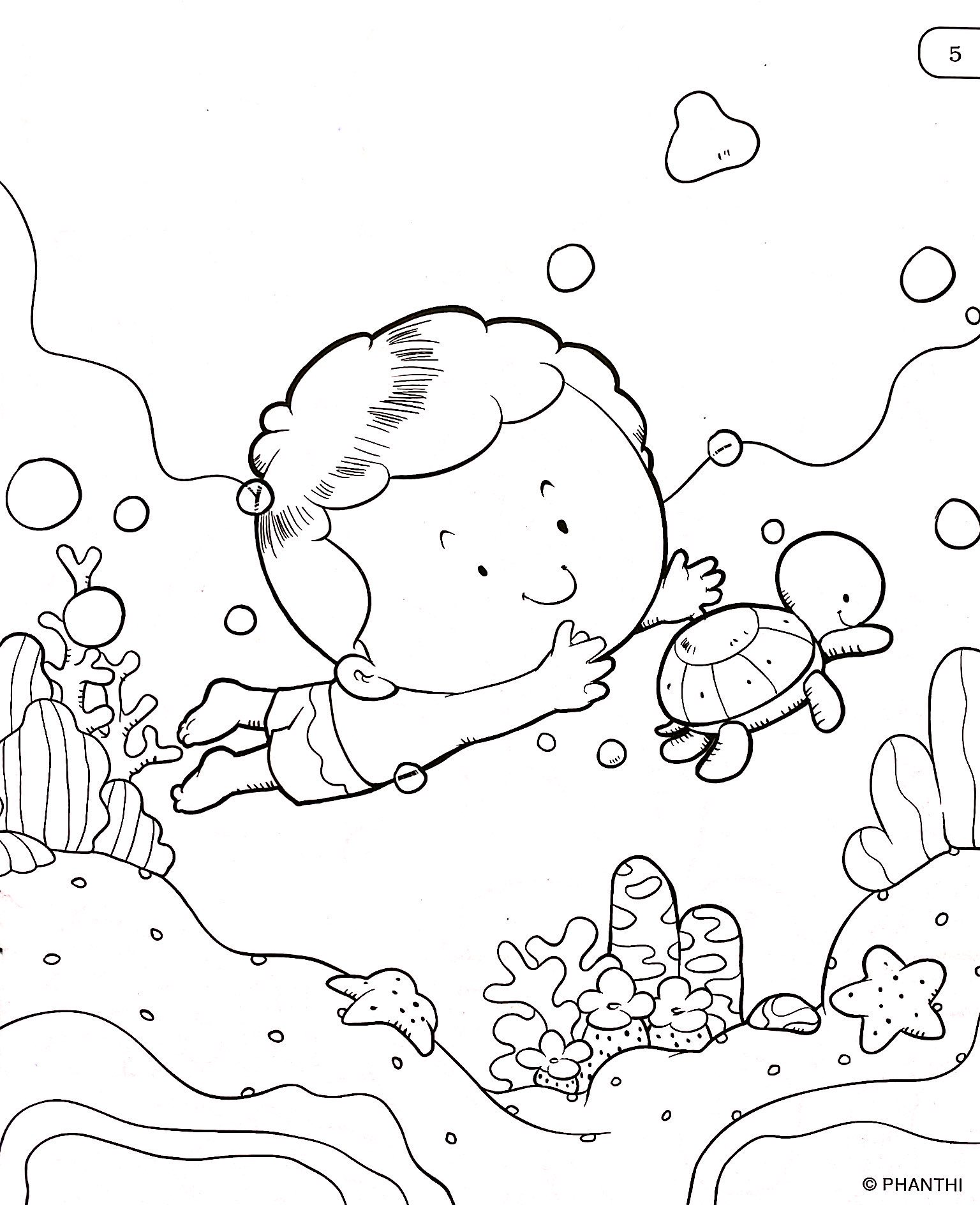 bộ tô màu biển đảo tổ quốc em 3 - em yêu biển đảo - Ảnh 7