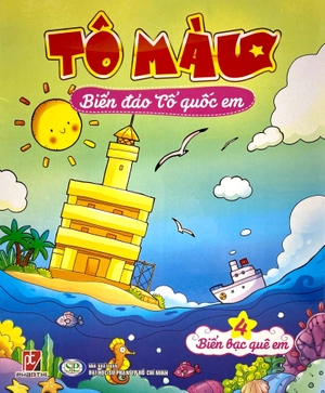 bộ tô màu biển đảo tổ quốc em 4 - biển bạc quê em - Ảnh 2