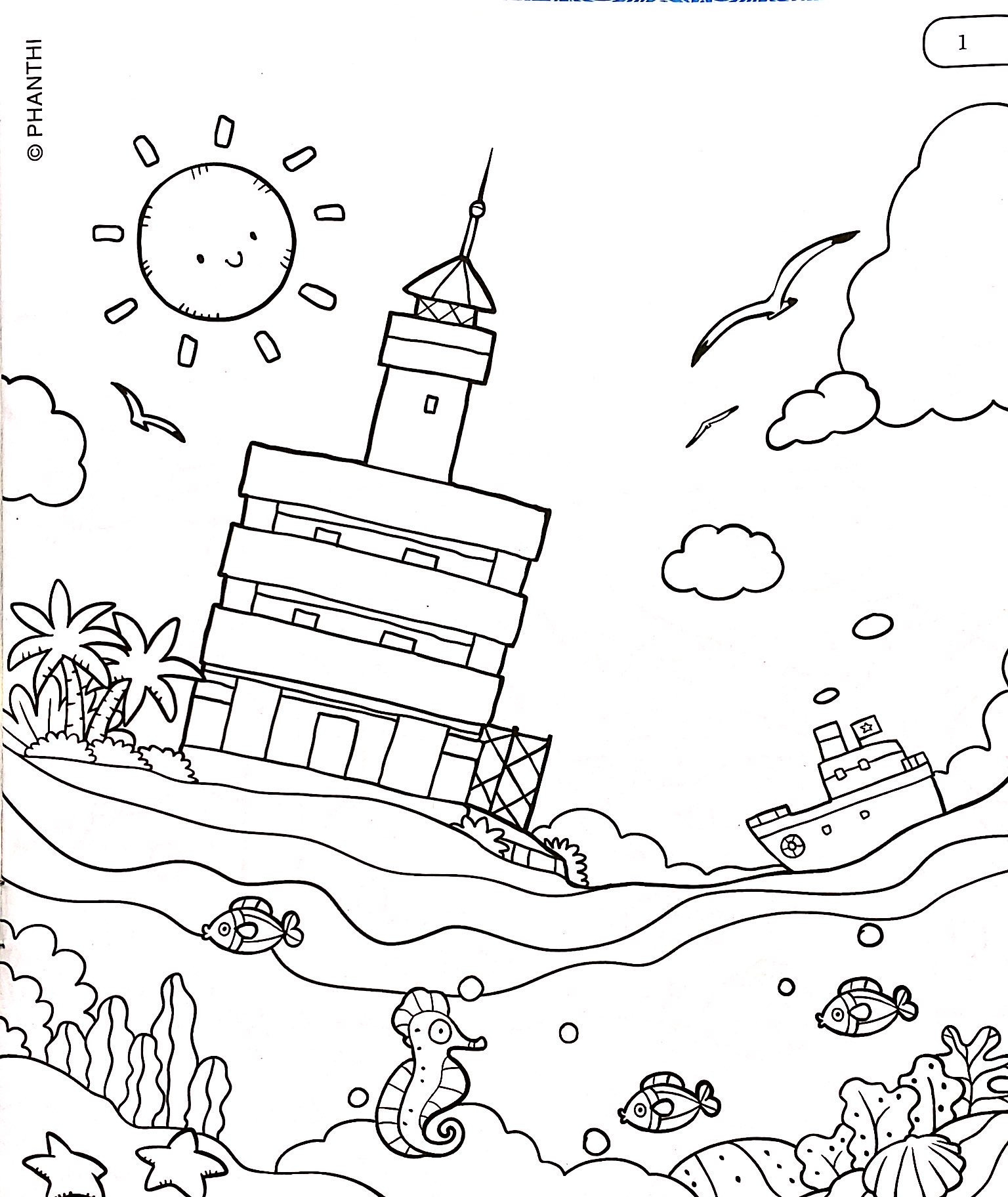 bộ tô màu biển đảo tổ quốc em (bộ 4 cuốn) - Ảnh 21