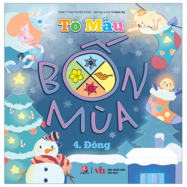Bộ Tô Màu Bốn Mùa - Đông - Tập 4