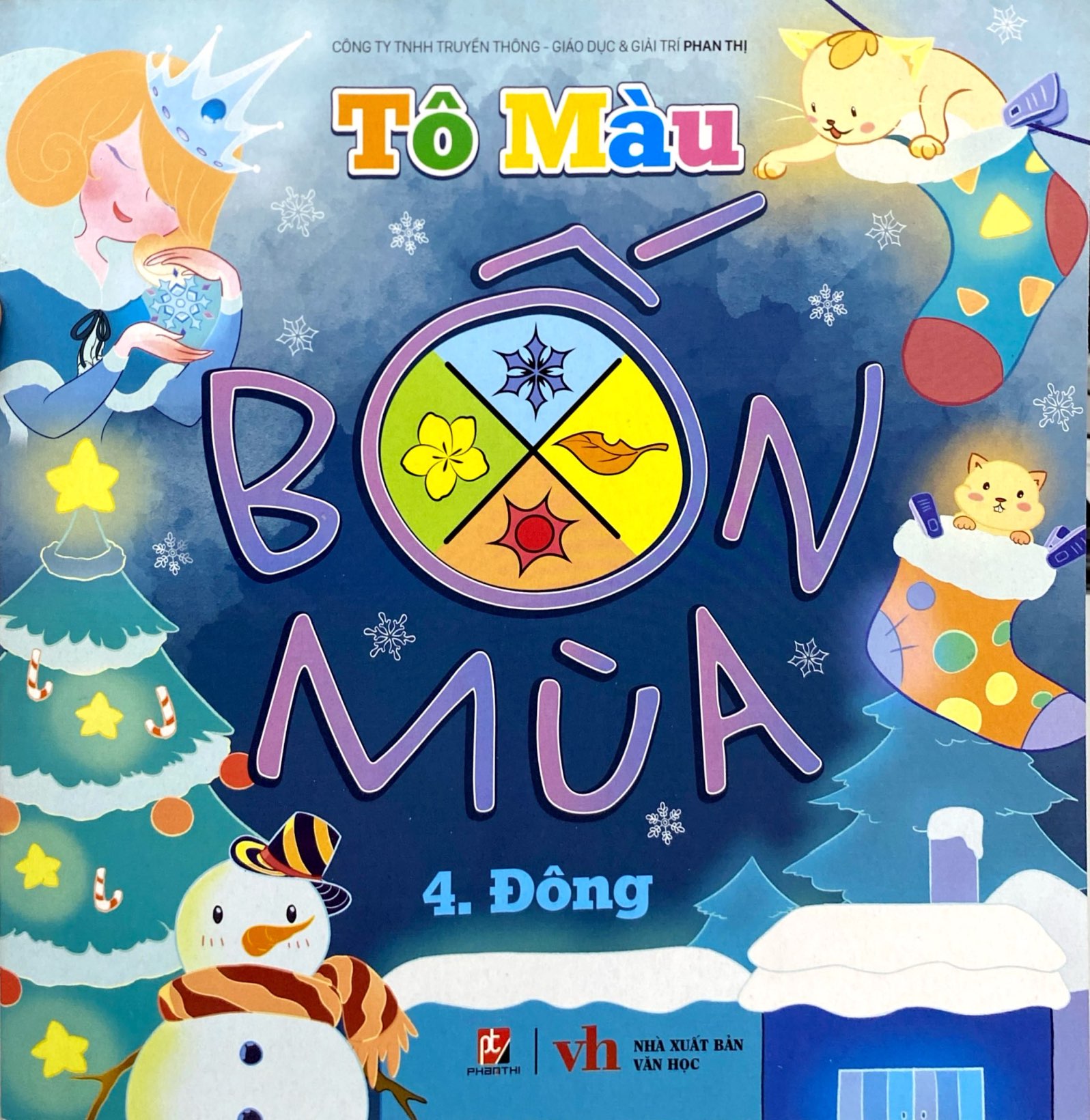 Bộ Tô Màu Bốn Mùa - Đông - Tập 4 - Ảnh 2