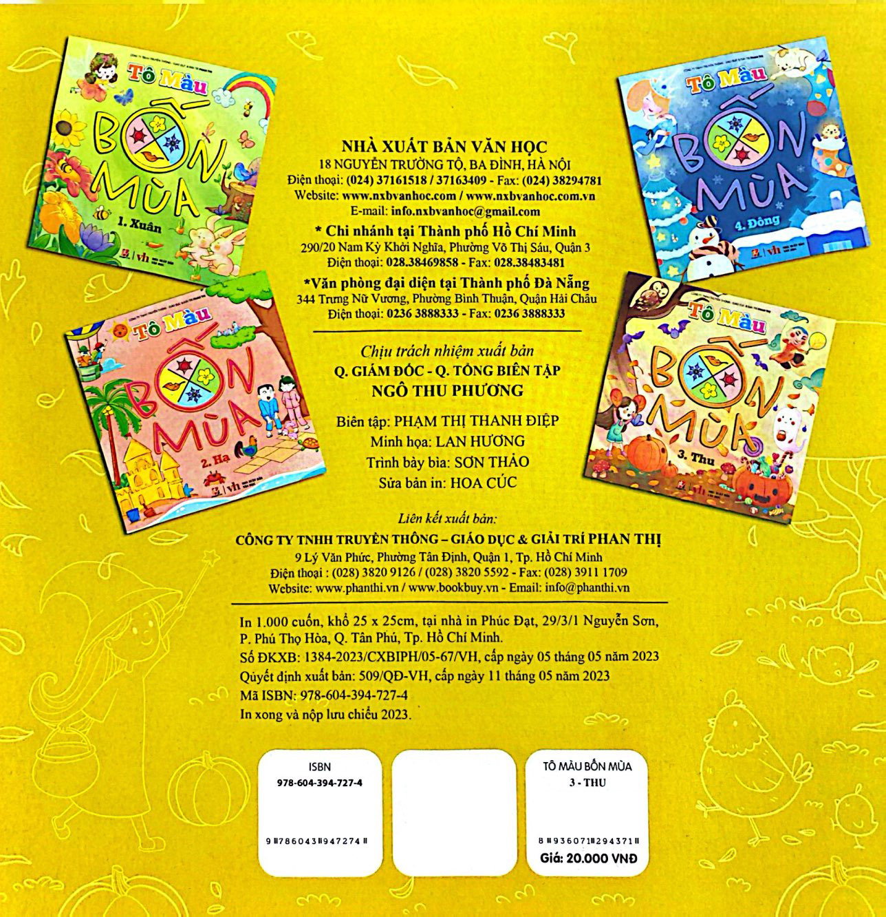 Bộ Tô Màu Bốn Mùa - Thu - Tập 3 - Ảnh 7