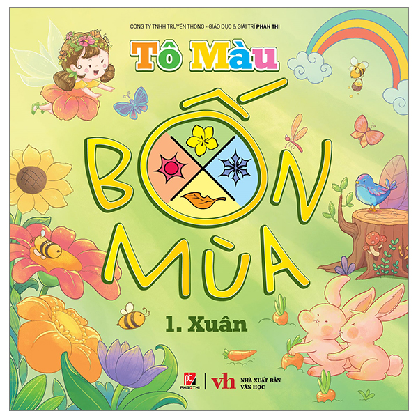 Bộ Tô Màu Bốn Mùa - Xuân - Tập 1