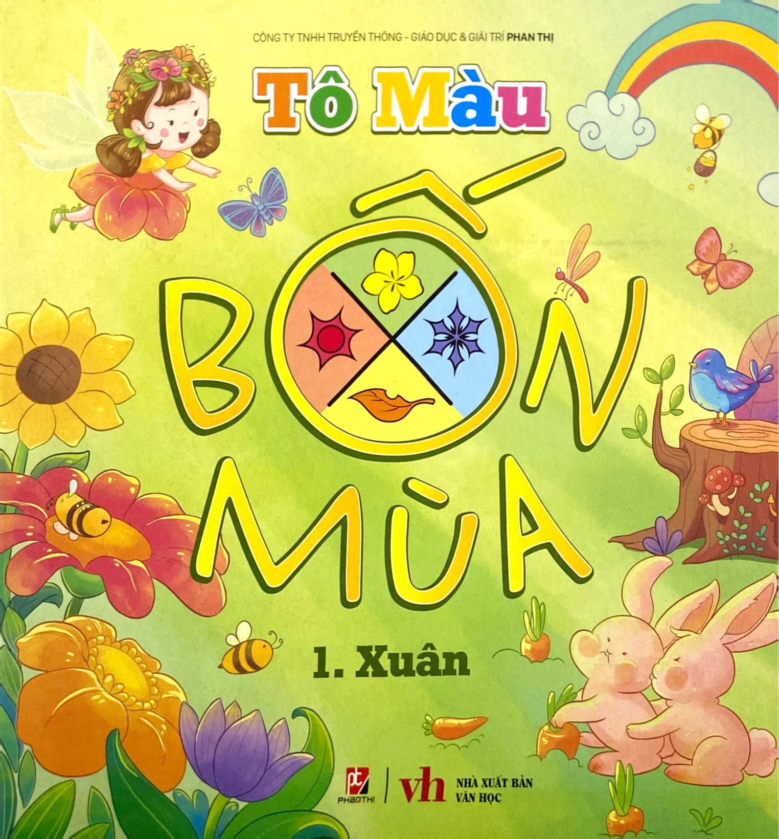 Bộ Tô Màu Bốn Mùa - Xuân - Tập 1 - Ảnh 2