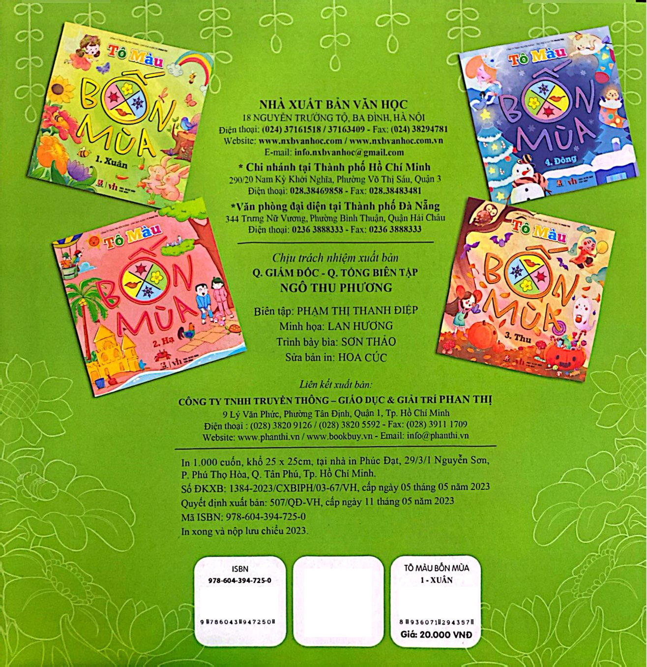 Bộ Tô Màu Bốn Mùa - Xuân - Tập 1 - Ảnh 7