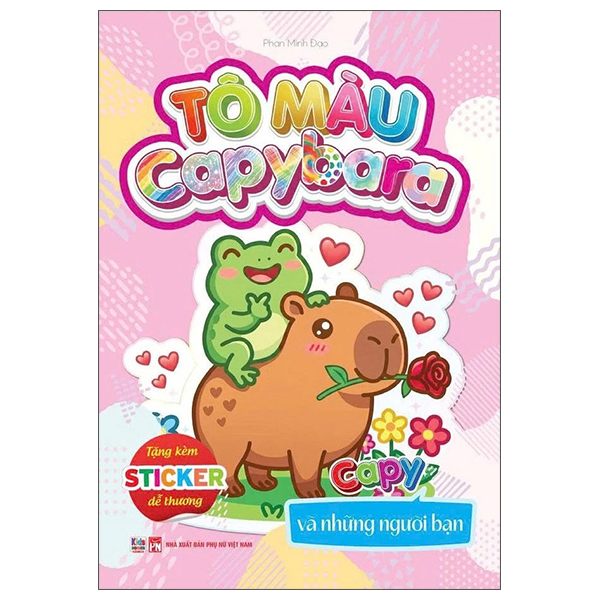 Bộ Tô Màu Capybara - Capy Và Những Người Bạn