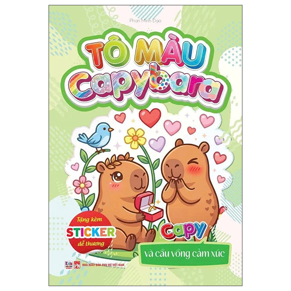 Bộ Tô Màu Capybara - Capy Và Trái Tim Dễ Tổn Thương - Ảnh 3