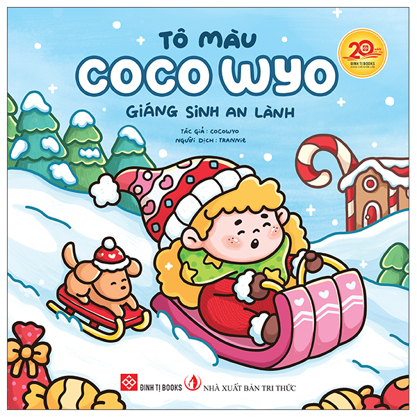 Bộ Tô Màu Coco Wyo - Cho Kẹo Hay Bị Ghẹo - Ảnh 12