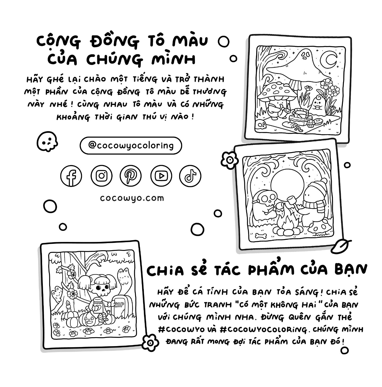 Bộ Tô Màu Coco Wyo - Cho Kẹo Hay Bị Ghẹo - Ảnh 4