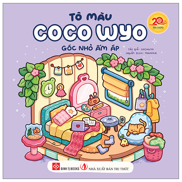 Bộ Tô Màu Coco Wyo - Ngày Rong Chơi - Ảnh 13