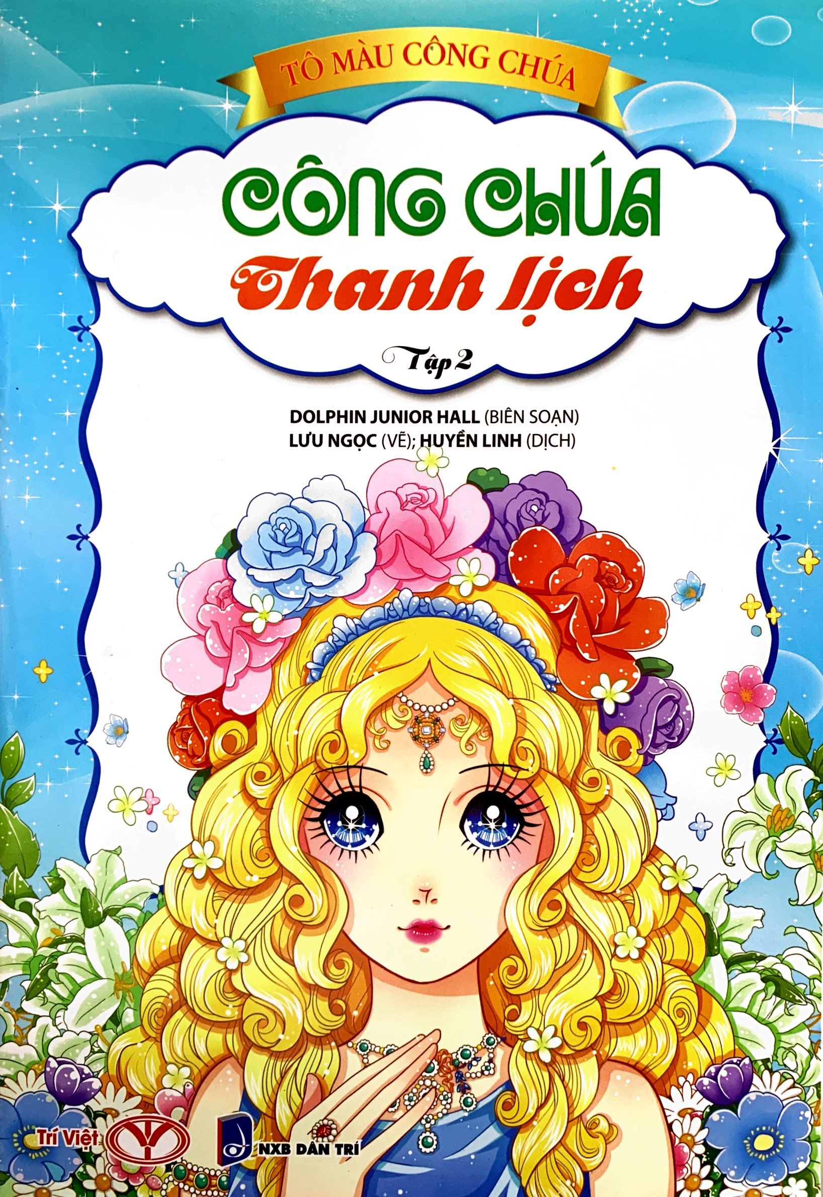 bộ tô màu công chúa - công chúa thanh lịch - tập 2 (tái bản 2023) - Ảnh 2