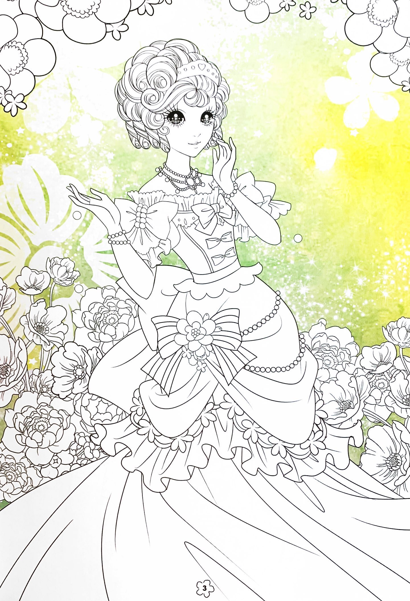 bộ tô màu công chúa - công chúa thanh lịch - tập 2 (tái bản 2023) - Ảnh 4