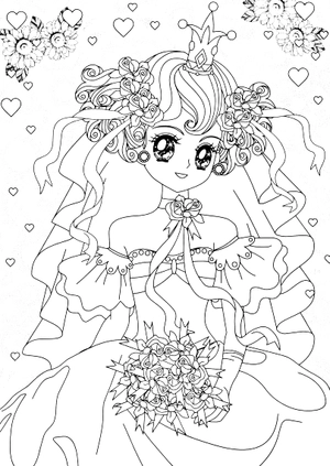 bộ tô màu công chúa - công chúa và bạch mã hoàng tử tập 2 - Ảnh 4