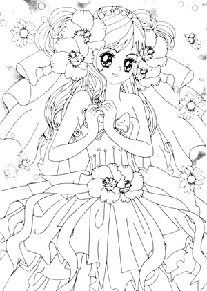 bộ tô màu công chúa - công chúa và bạch mã hoàng tử tập 2 - Ảnh 5