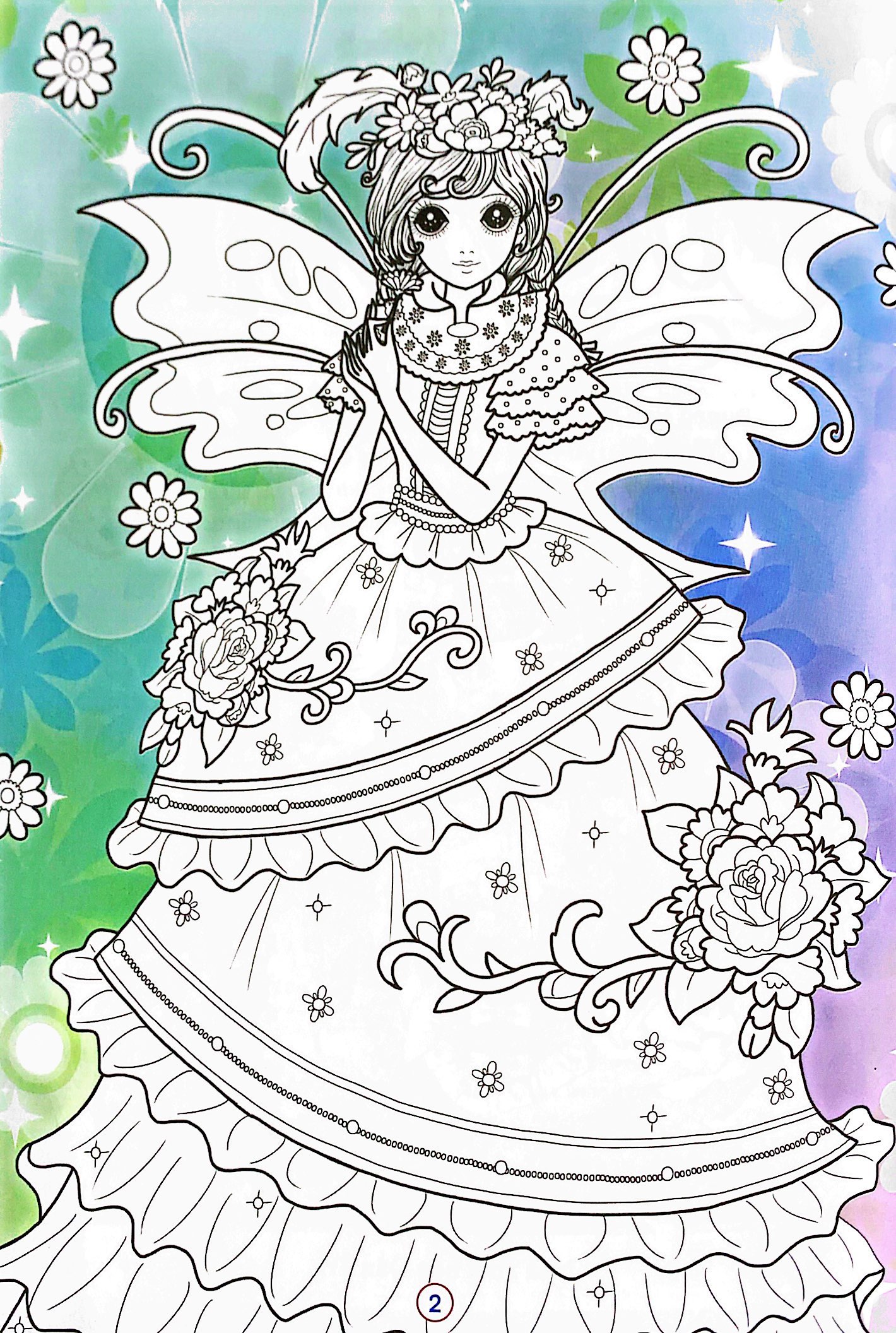 bộ tô màu công chúa đáng yêu - tập 3 - Ảnh 5