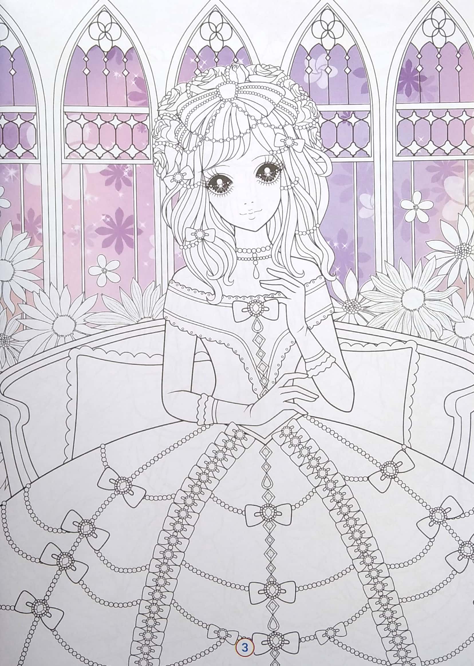 bộ tô màu công chúa đáng yêu - tập 3 - Ảnh 8