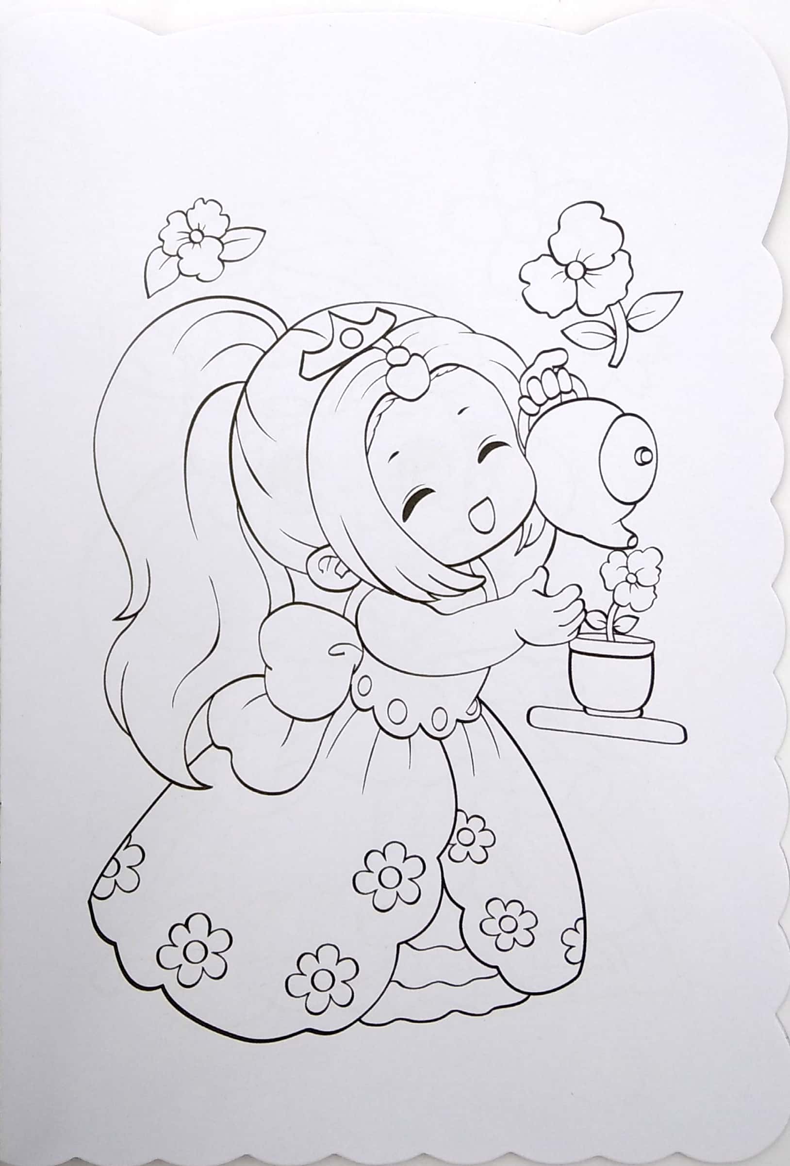 bộ tô màu công chúa mắt tròn - tập 6 - Ảnh 3