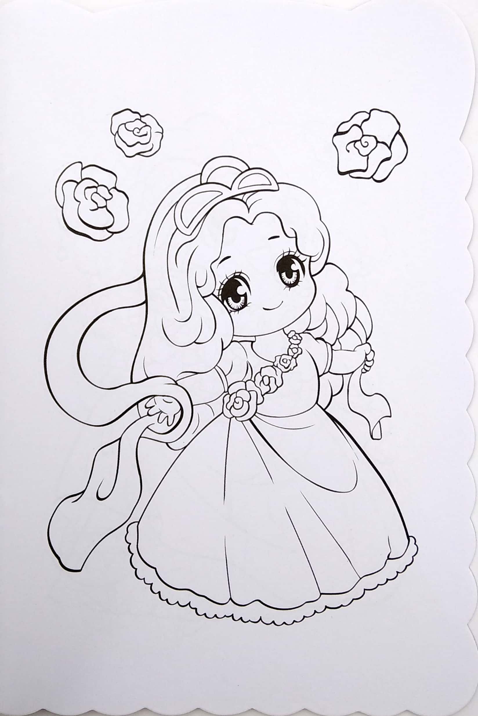 bộ tô màu công chúa mắt tròn - tập 6 - Ảnh 5