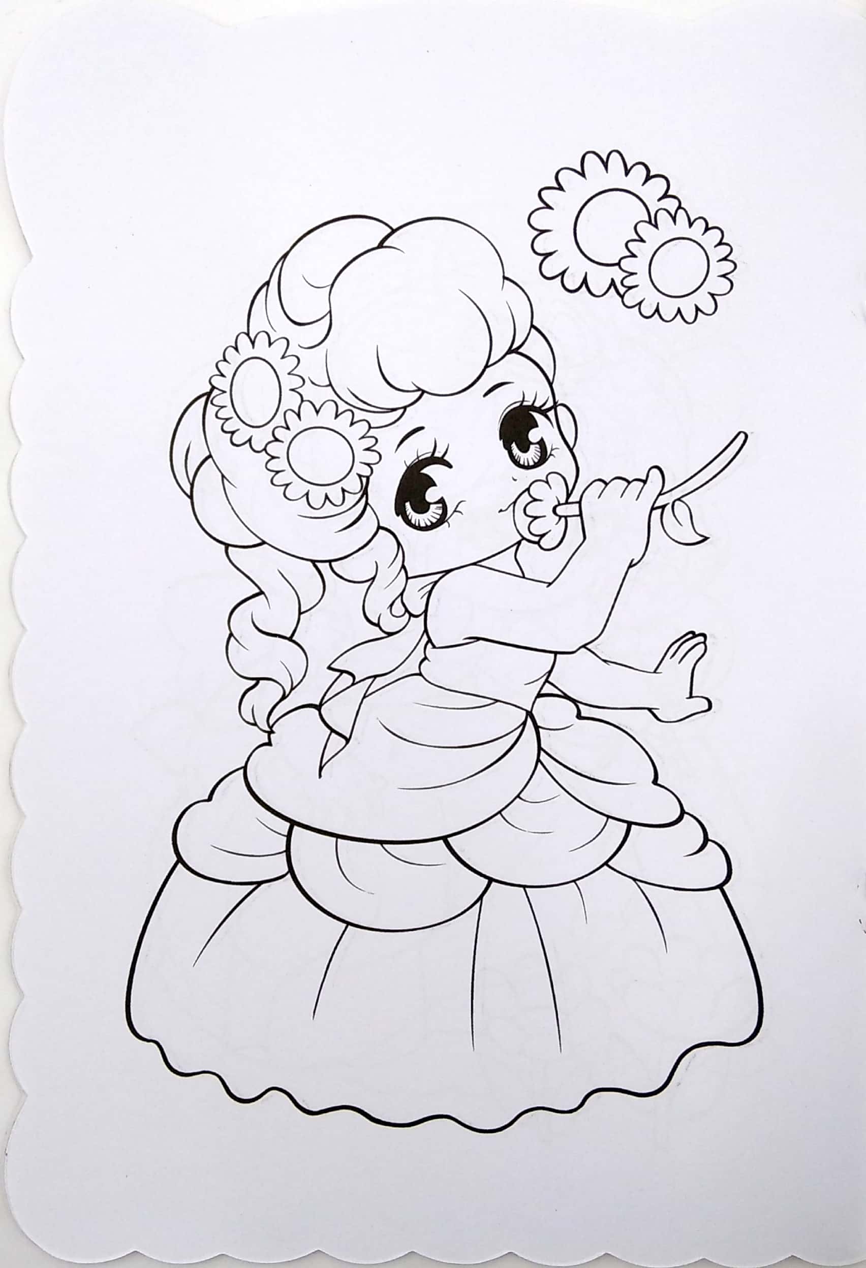 bộ tô màu công chúa mắt tròn - tập 6 - Ảnh 6