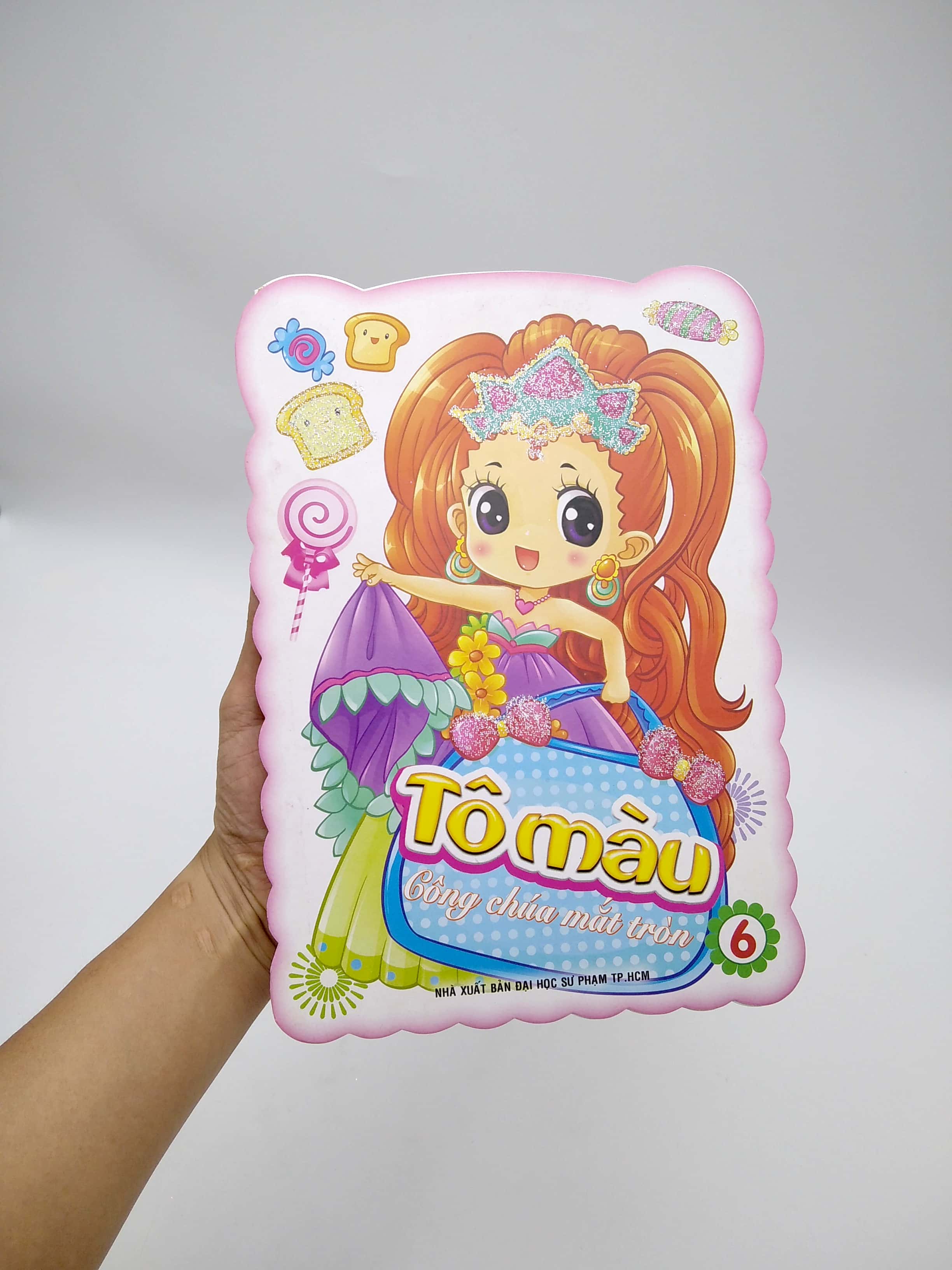 bộ tô màu công chúa mắt tròn - tập 6 - Ảnh 7