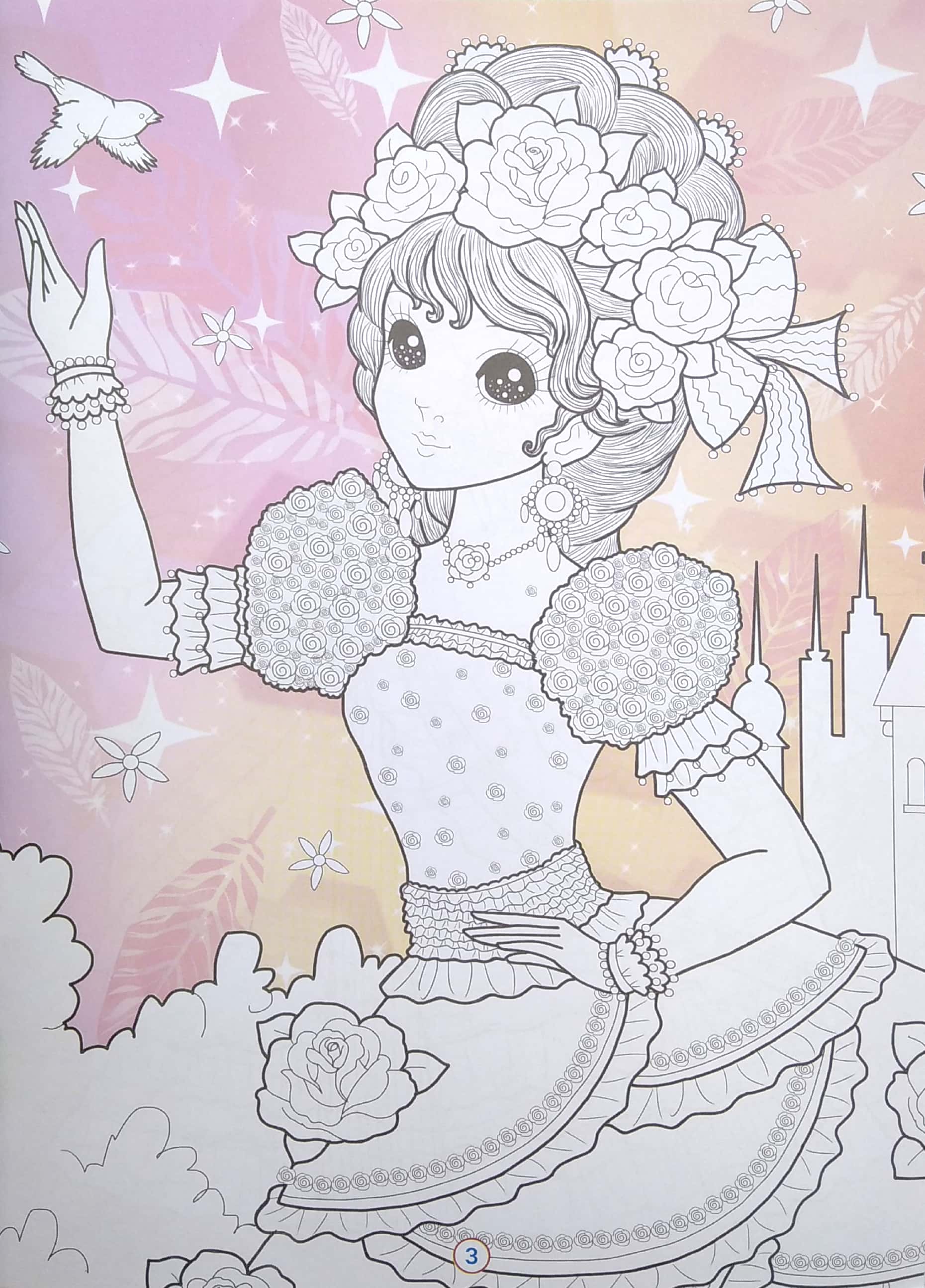 bộ tô màu công chúa mộng mơ - tập 1 - Ảnh 5