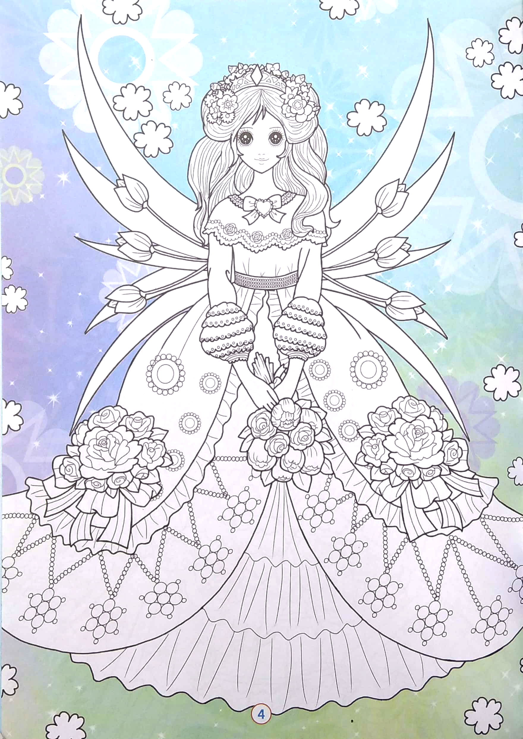 bộ tô màu công chúa mộng mơ - tập 2 - Ảnh 4