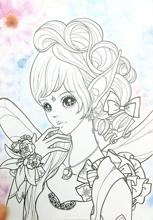 bộ tô màu công chúa - nàng tiên tinh nghịch - tập 1 - Ảnh 4