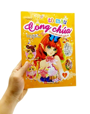 bộ tô màu công chúa - nàng tiên tinh nghịch - tập 1 - Ảnh 7