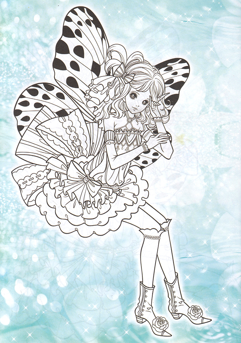 bộ tô màu công chúa - nàng tiên tinh nghịch - tập 2 - Ảnh 10