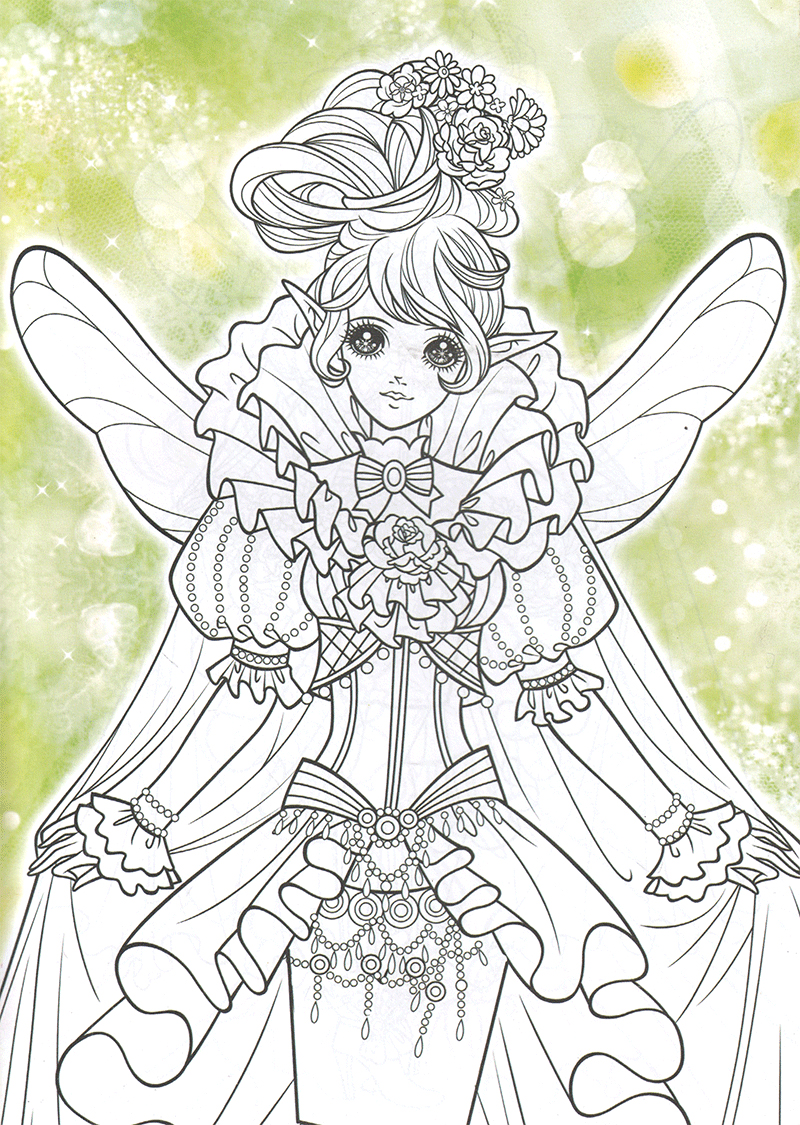 bộ tô màu công chúa - nàng tiên tinh nghịch - tập 2 - Ảnh 3