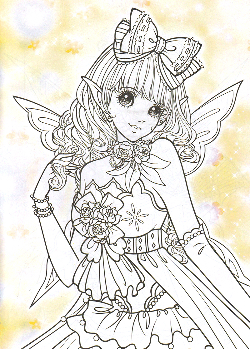 bộ tô màu công chúa - nàng tiên tinh nghịch - tập 2 - Ảnh 5