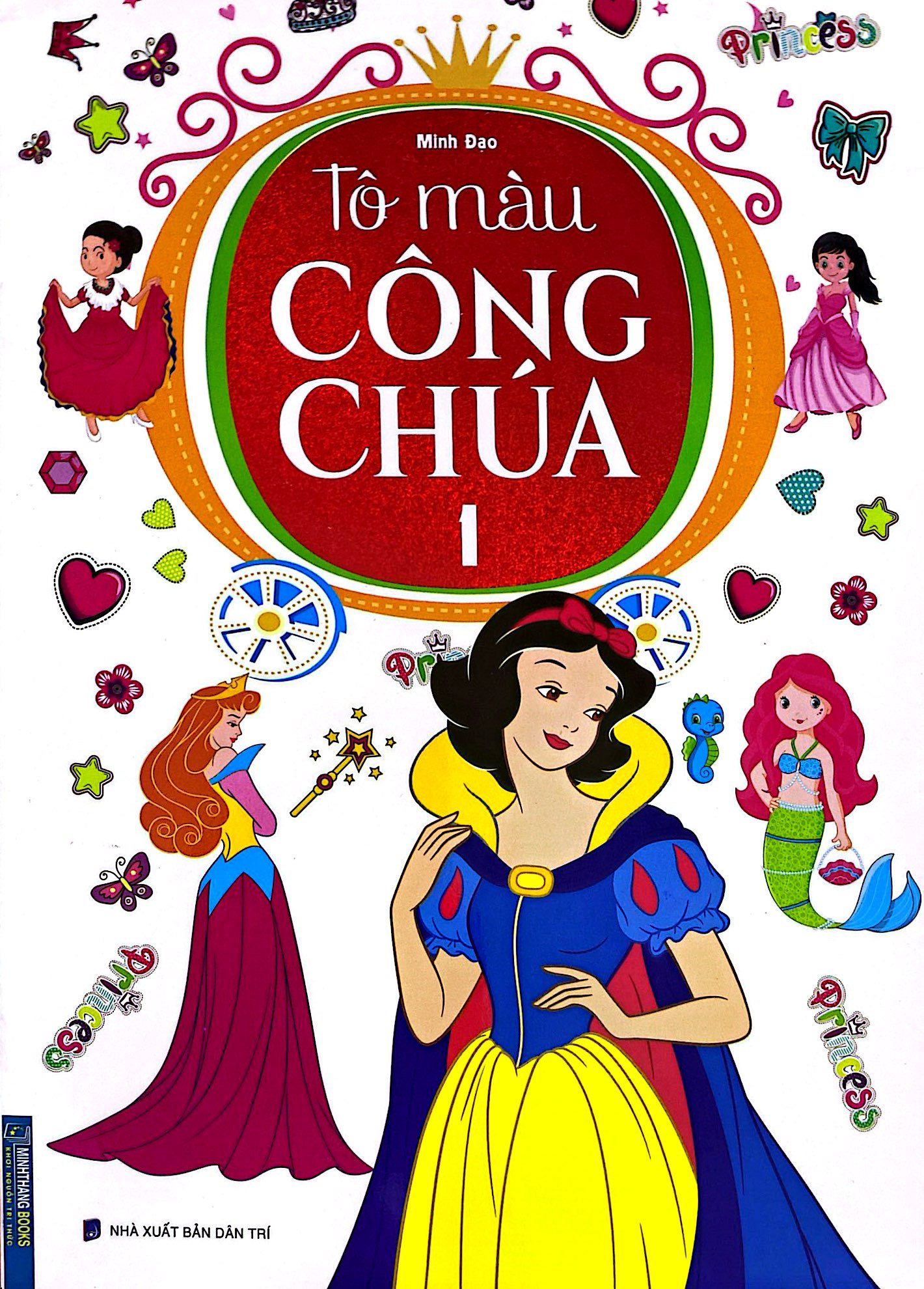 bộ tô màu công chúa - tập 1 - Ảnh 2