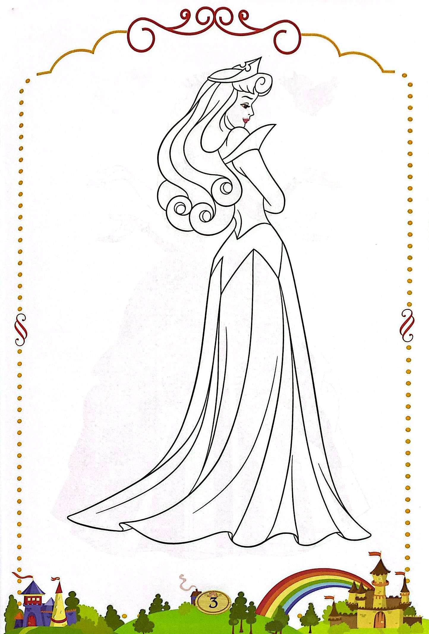 bộ tô màu công chúa - tập 1 - Ảnh 4