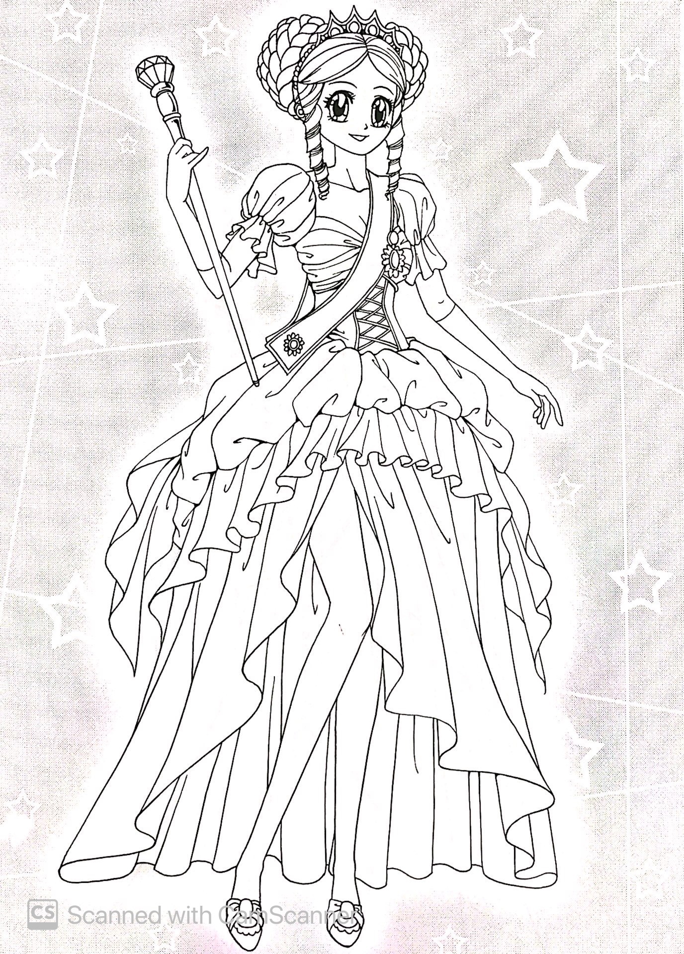 bộ tô màu công chúa (tập 10) - tặng kèm miếng dán trang sức - Ảnh 3