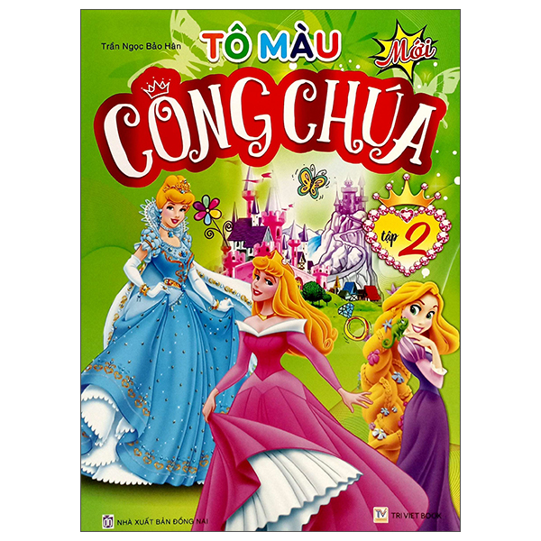 bộ tô màu công chúa - tập 2