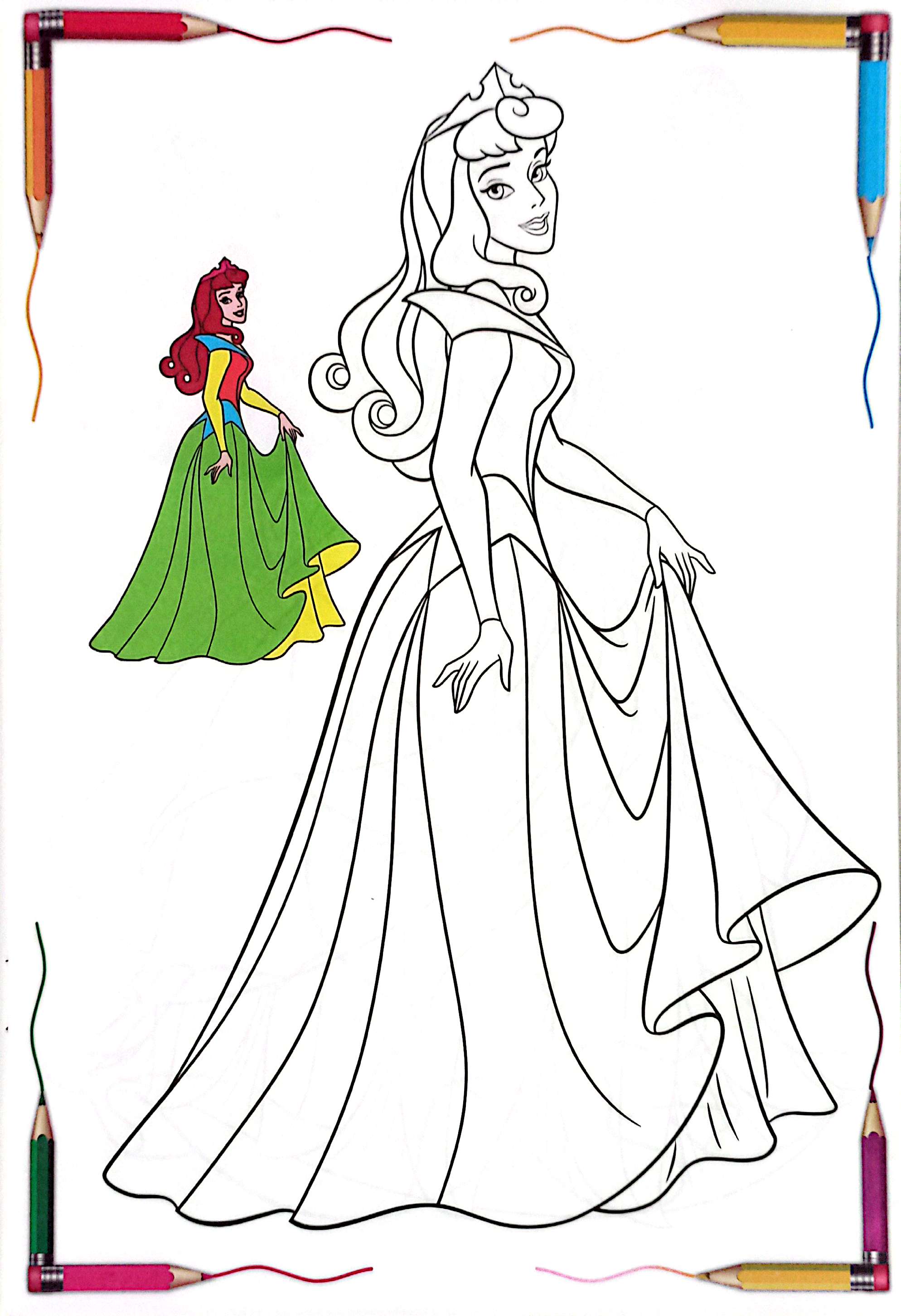 bộ tô màu công chúa - tập 2 - Ảnh 3