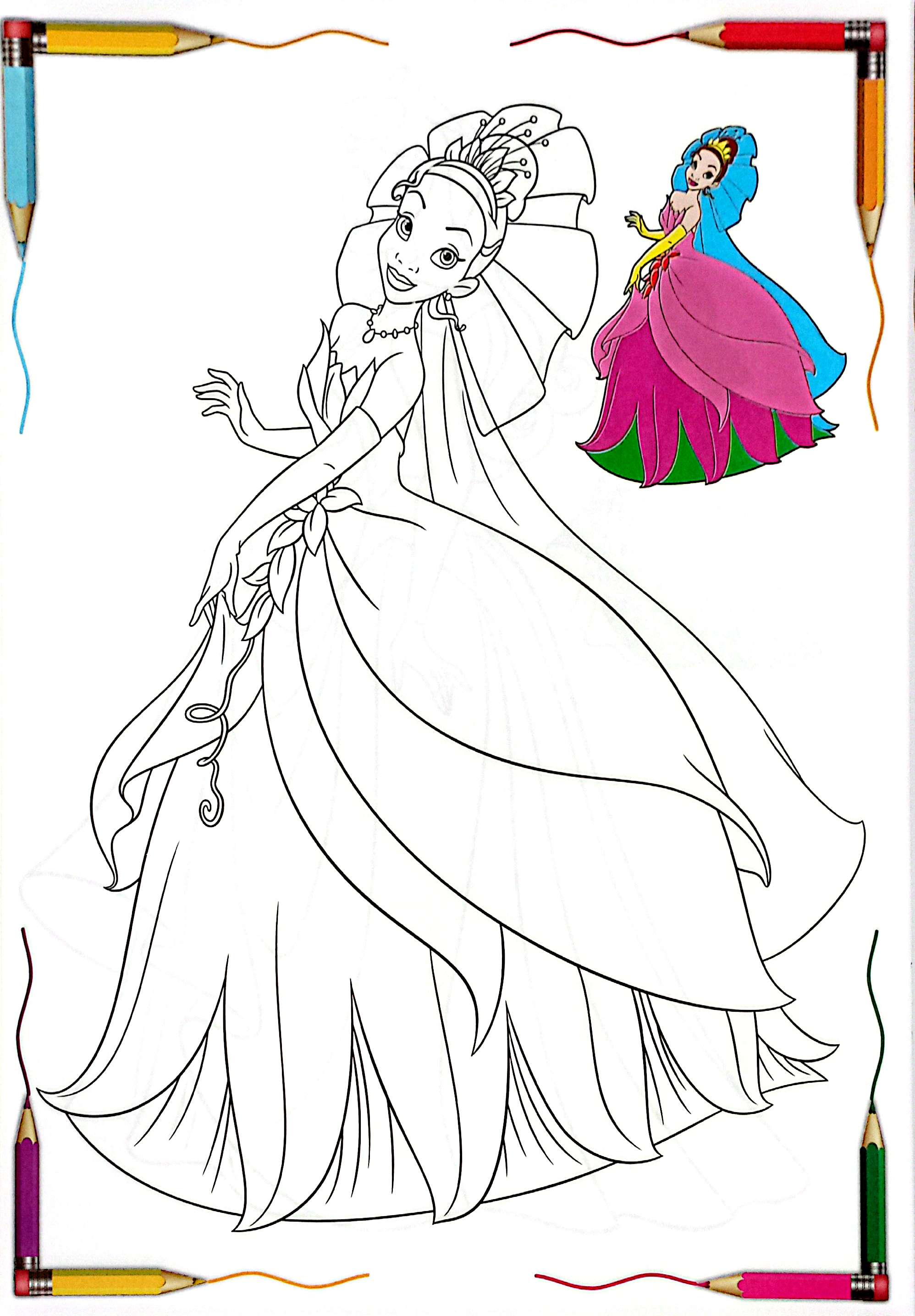 bộ tô màu công chúa - tập 2 - Ảnh 4
